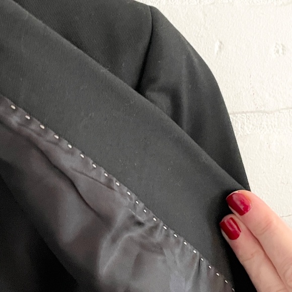 Michael Kors Boy’s Blazer Black Formal Back to school Sz 12R - Picture 13 of 14